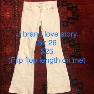 J brand love story size 26